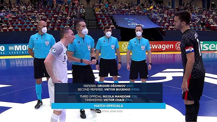 Fútbol Sala - Campeonato de Europa: Eslovaquia - Croacia