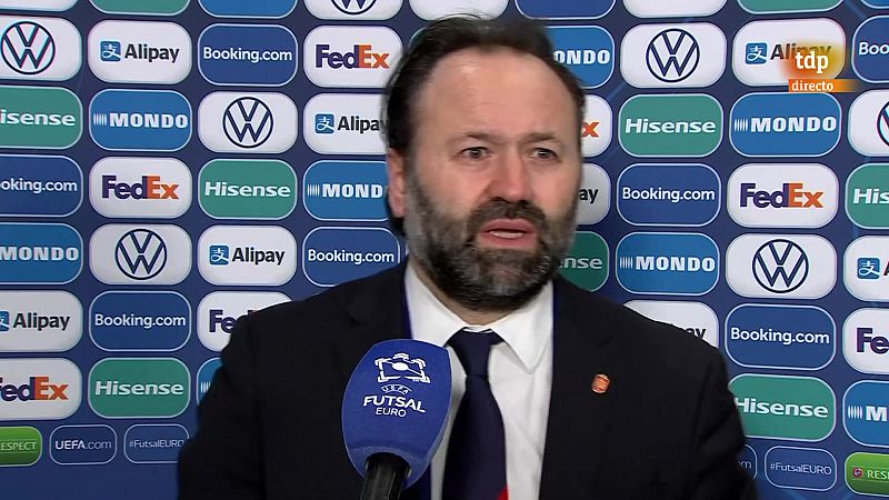 Europeo Fútbol Sala 2022 | Fede Vidal: "No hemos acusado la presión"