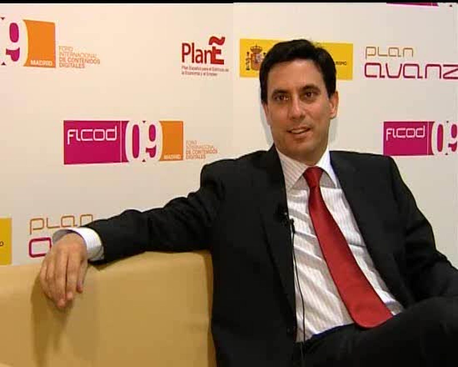  Sebastián Muriel, director general de Red.es, se ha mostrado satisfecho por la buena marcha del Ficod. Muriel ha resaltado el dato de que el 70% de la población consume contenidos digitales.