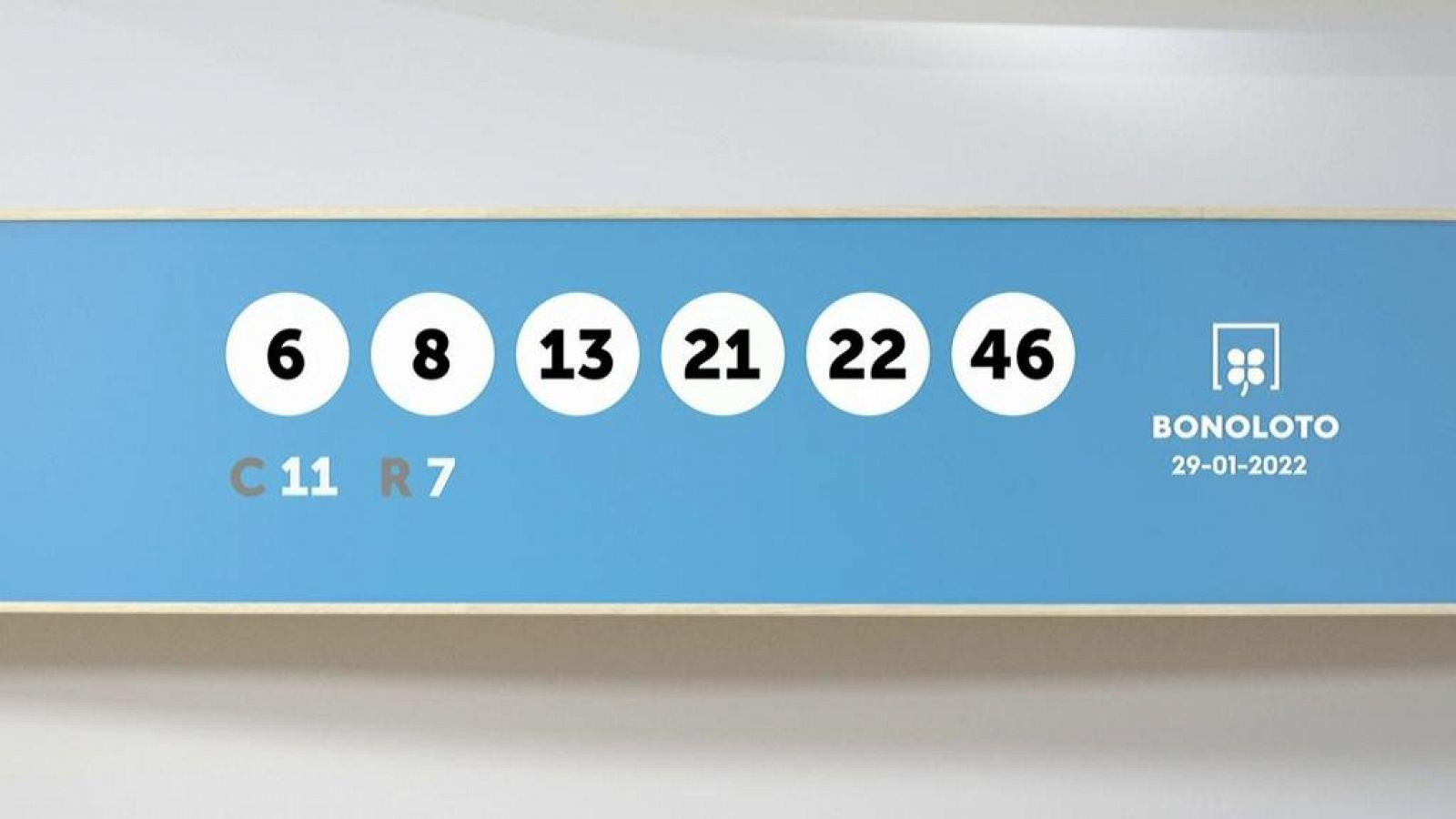 Sorteo de la Lotería Bonoloto del  29/01/2022 - Ver ahora