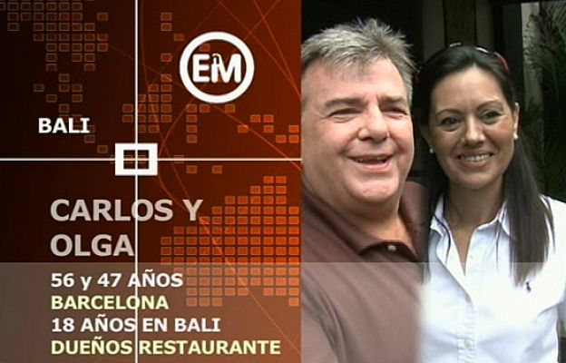 Españoles en el mundo - Bali - Olga y Carlos