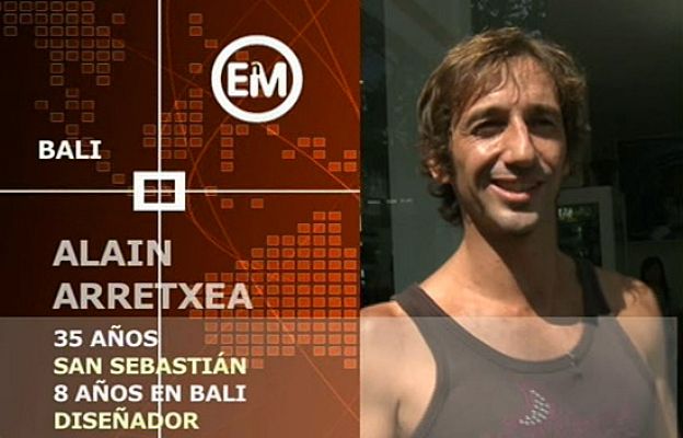 Españoles en el mundo - Bali - Alain