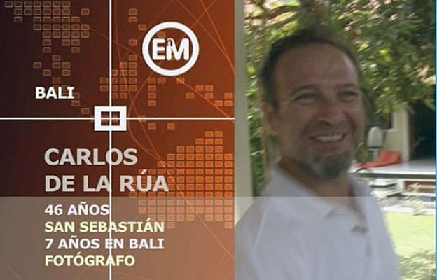 Españoles en el mundo - Bali - Carlos