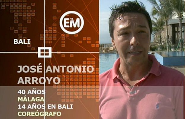 Españoles en el mundo - Bali - José Antonio