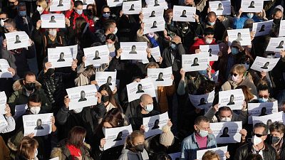 Traspinedo apoya con una concentracin a la familia Esther Lpez