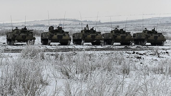 Telediario Fin de Semana - Los ucranianos en España sufren el conflicto en la distancia