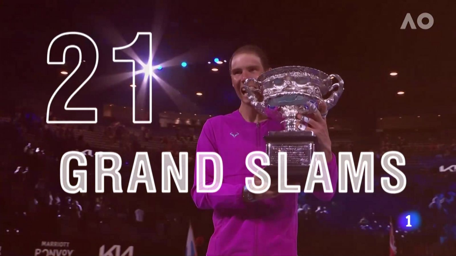 Los 21 títulos de Grand Slam de Rafa Nadal 