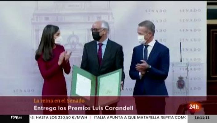 Parlamento - Premios Luis Carandell en el Senado