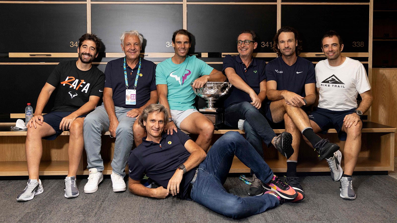 El equipo de Rafa Nadal, imprescindible para el tenista
