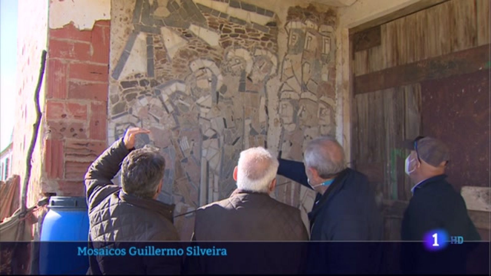 Aprobado el traslado de los mosaicos de Guillermo Silveira en Valdebótoa
