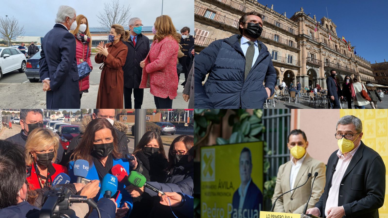 Los candidatos se liberan este lunes para el debate en RTVE