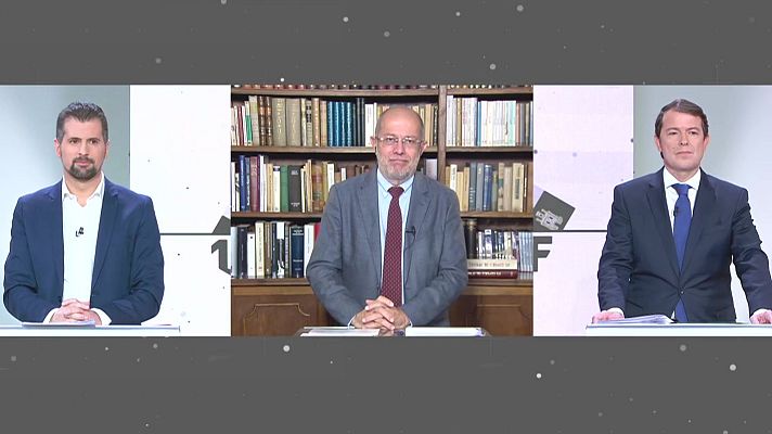 Especiales informativos - Tudanca, Mañueco e Igea plantean sus prioridades en su minuto inicial de debate