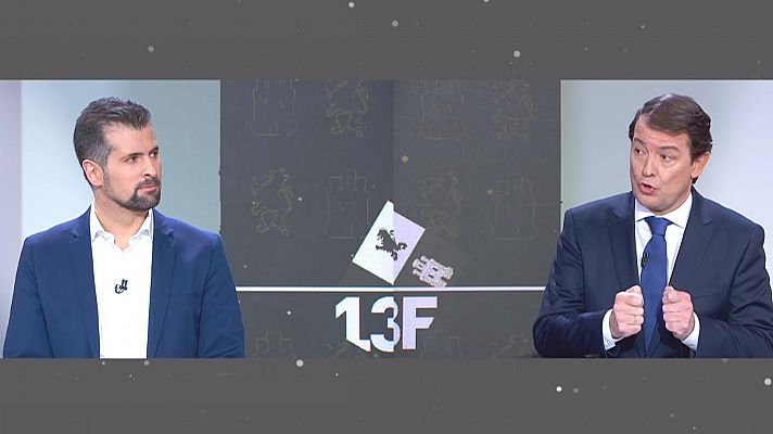 Especiales informativos - Mañueco defiende su gestión de la pandemia y Tudanca le acusa de "no cumplir con la sanidad pública"