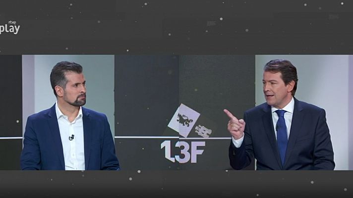 Especiales informativos - Tudanca acusa al PP de convocar el 13F por el calendario judicial "por corrupción" y Mañueco se defiende: "No son casos que me afecten"