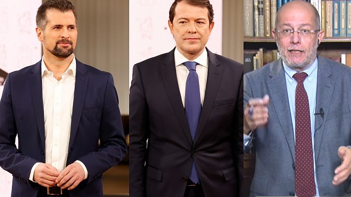 Los 'minutos de oro' del debate a tres de las elecciones en Castilla y León