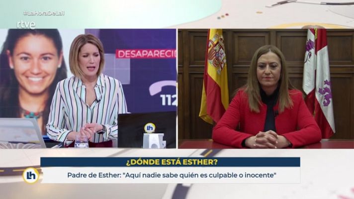 "Vamos a encontrar a Esther López"