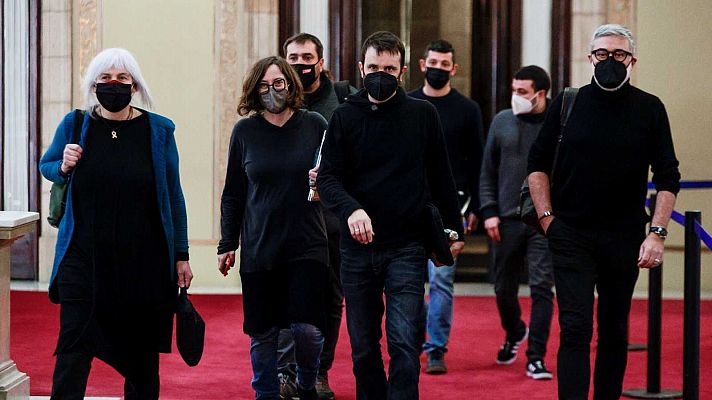 Telediario 2 - El independentismo plantea paralizar el Parlament por el caso de Pau Juvillà