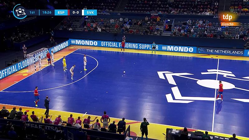 Europeo Futbol Sala 2022 | España 5 -1 Eslovaquia