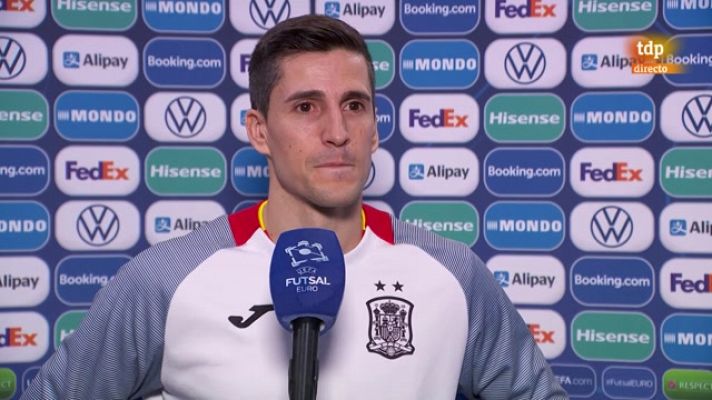 Carlos Ortiz: "El primer gol nos ha dado tranquilidad"