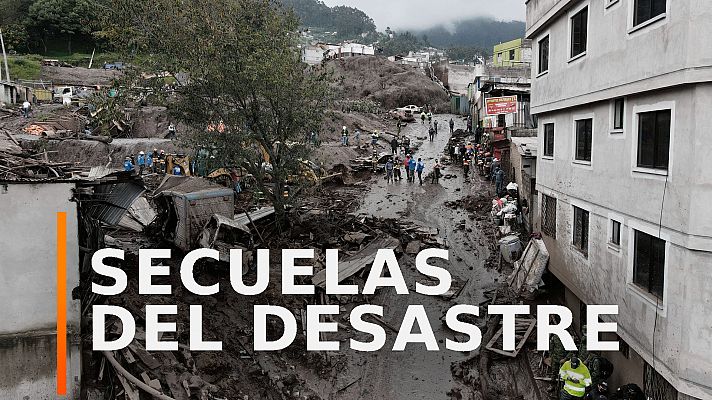 Modo Digital - Así ha quedado la zona cero tras el alud de lodo en Quito, Ecuador