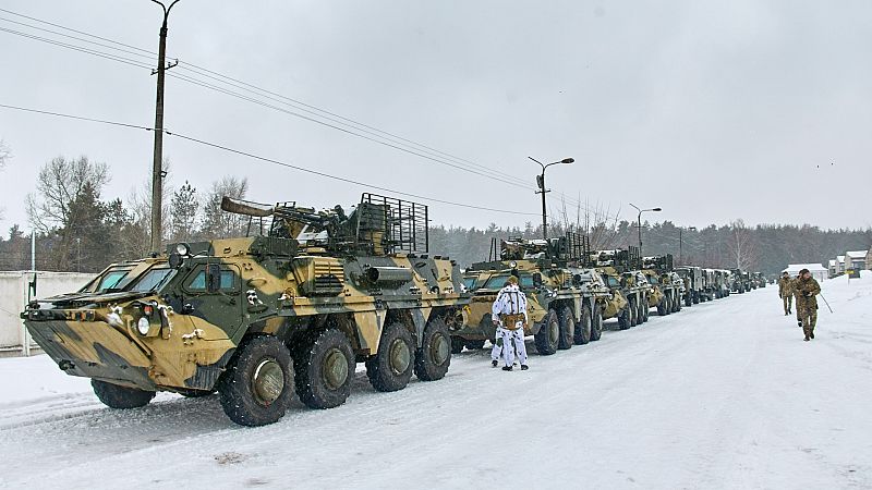 Estados Unidos envía 3.000 militares a Europa del Este ante el despliegue de Rusia en la frontera con Ucrania