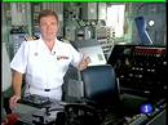  - TVE sube a bordo de la fragata