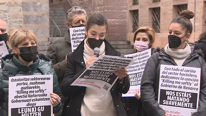 Telenavarra - La hostelería se levanta contra el gobierno de Navarra