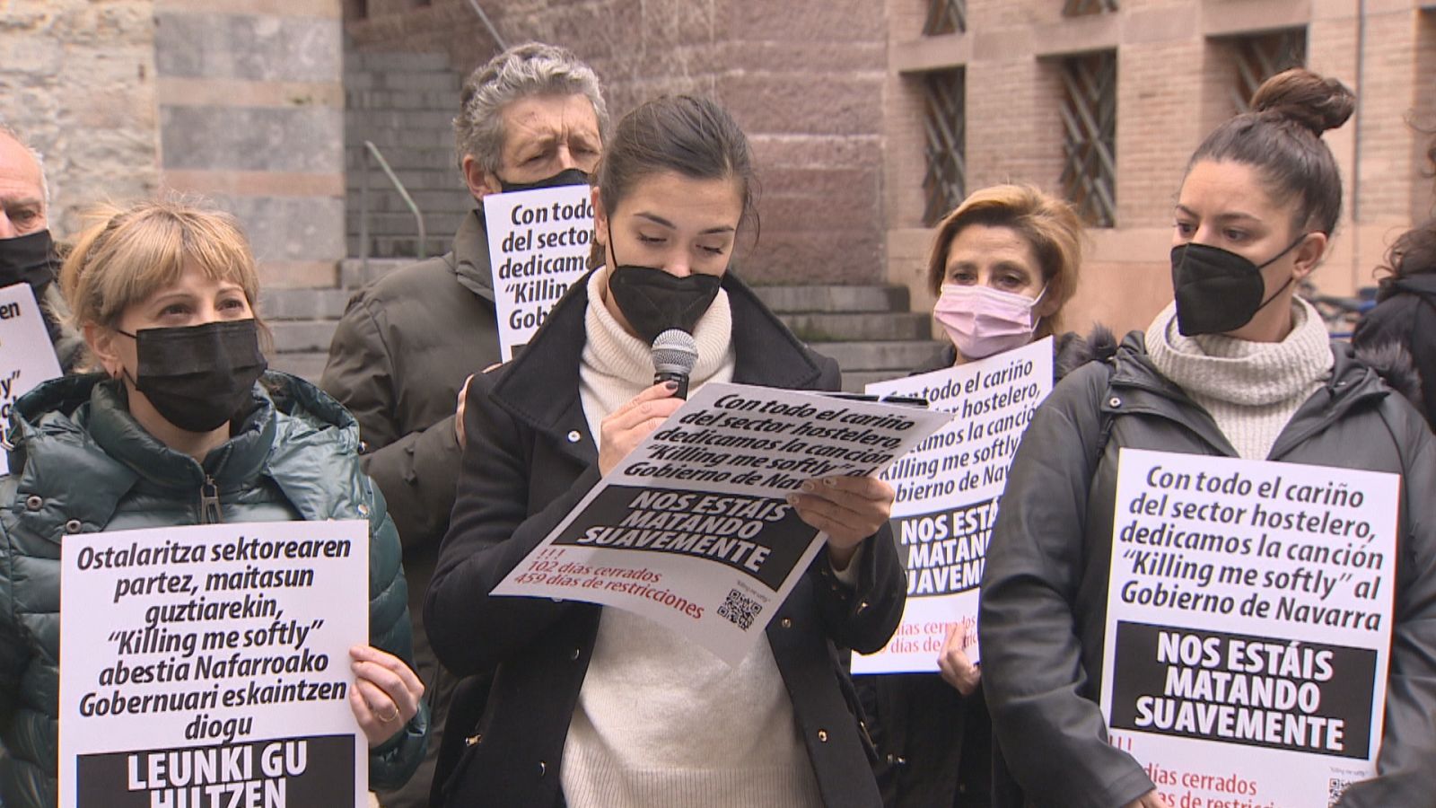 La hostelería se levanta contra el gobierno de Navarra