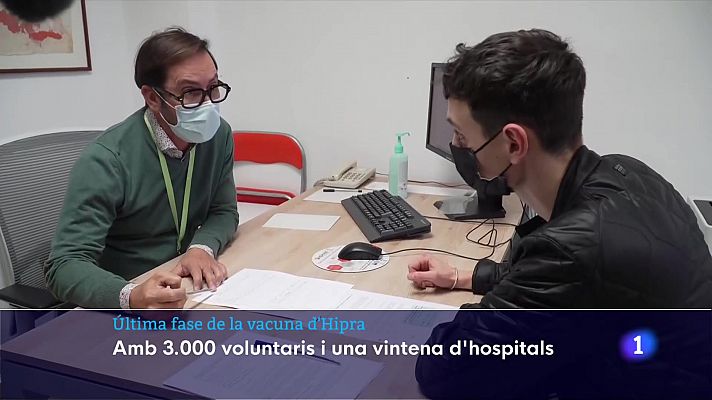 L'Hospital Germans Trias i Pujol ha començat a inocular les primeres dosis de la vacuna d'Hipra