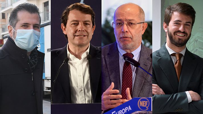 Telediario 1 - La campaña de las elecciones de Castilla y León se acerca a su ecuador