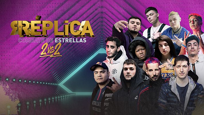 'Réplica, combate de estrellas' llega a Playz del 15 al 19 de febrero