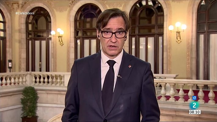 Cafè d'idees - Salvador Illa: "ERC no ha sabut estar a l'alçada amb la refo