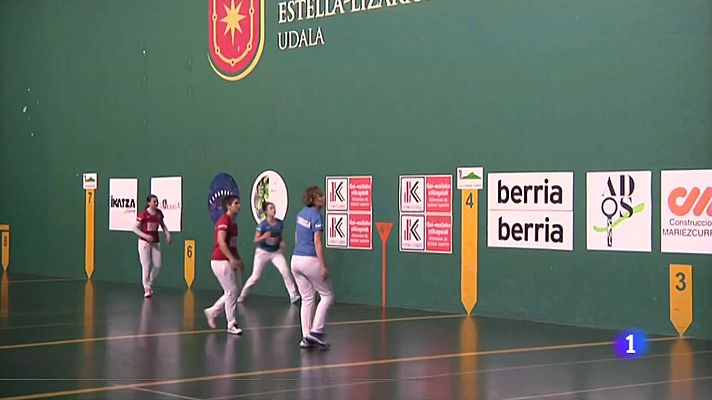 Telenavarra - Mujeres pelotaris profesionales