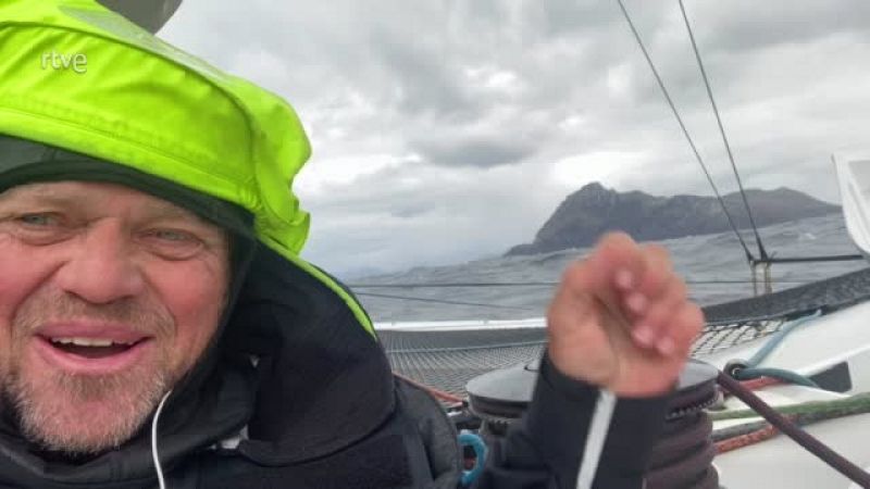 Álex Pella cruza el Cabo de Hornos: "Es un paso emblemático para nosotros"