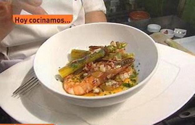 RTVE Cocina - Crema de calabaza con vieiras