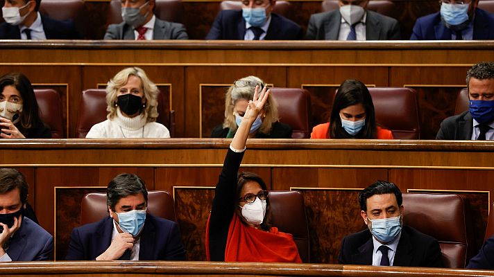 Telediario 1 - ¿Cómo funciona el voto telemático en el Congreso de los Diputados?