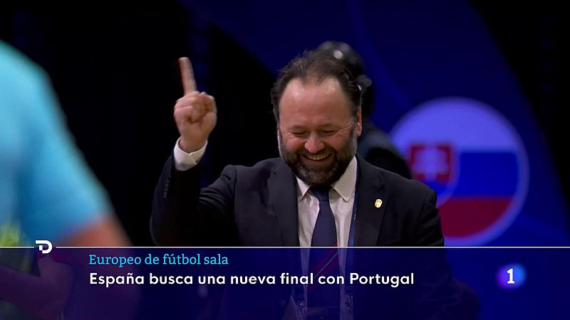 Portugal - España, semifinales del Europeo de Fútbol Sala 2022