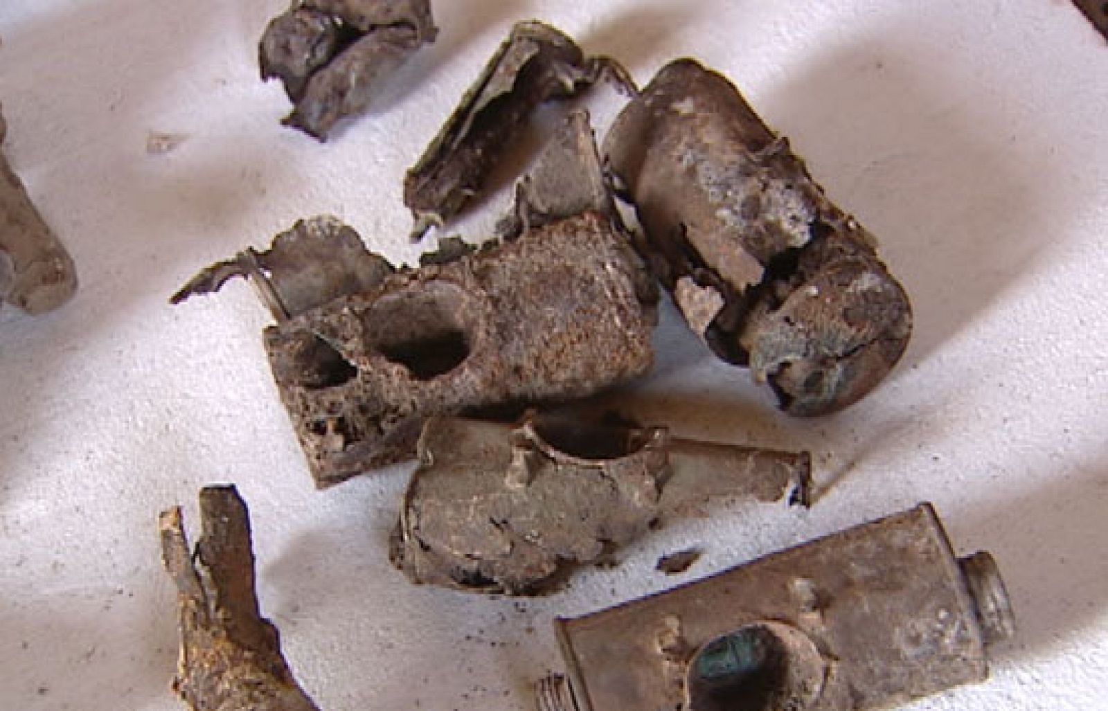 Siguen encontrando metralla de la Guerra Civil en distintas zonas del pais.