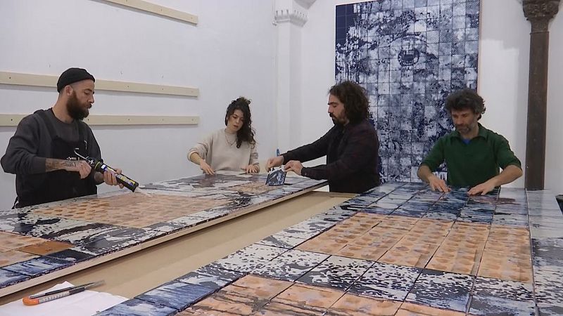 Vhils expone por primera vez en España - Escuchar ahora