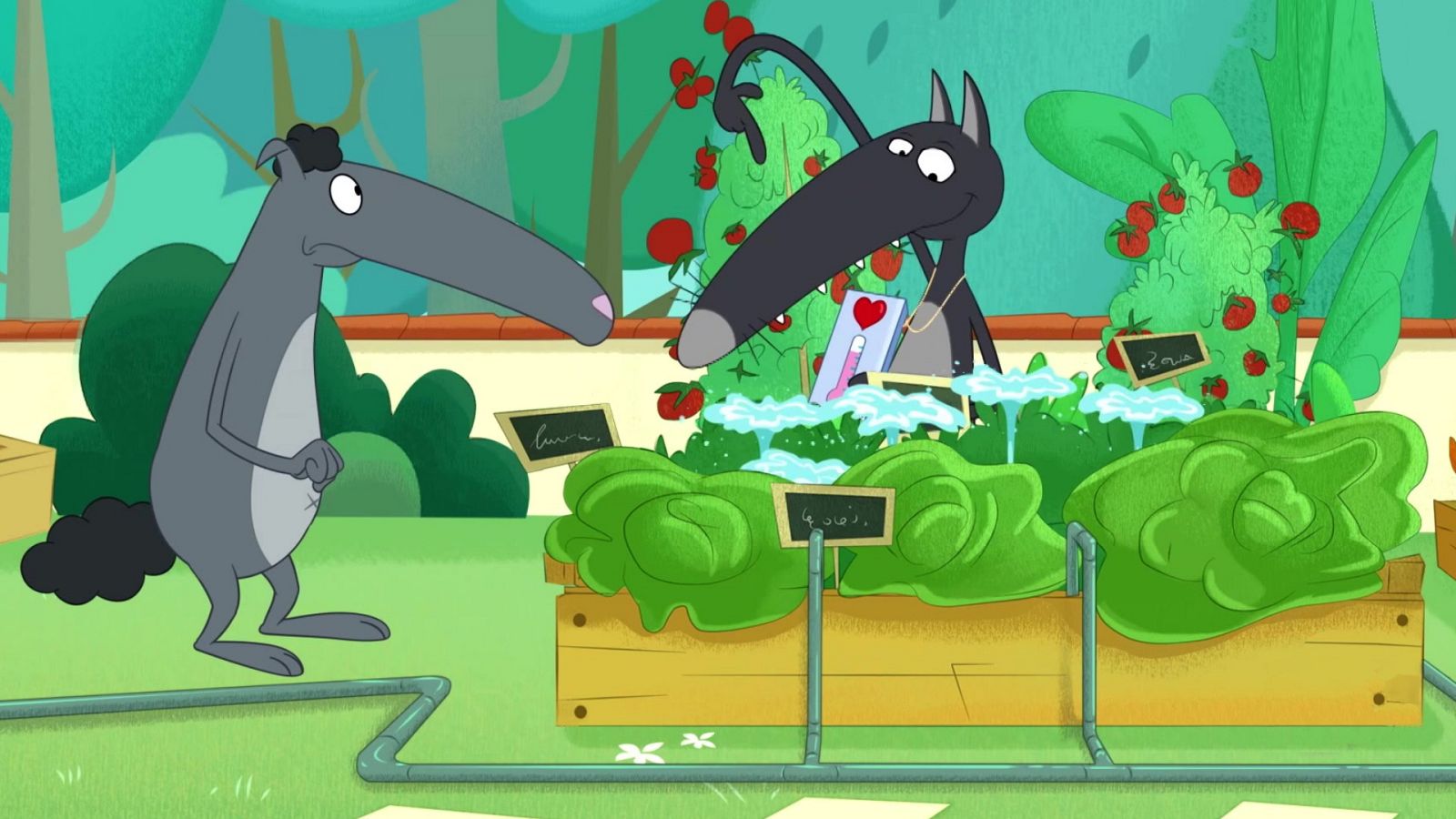 El lobo que quería que lo quisieran