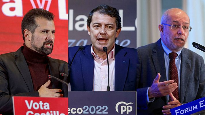 Telediario 2 - Los reproches cruzados marcan la campaña a cuenta de la polémica votación de la reforma laboral