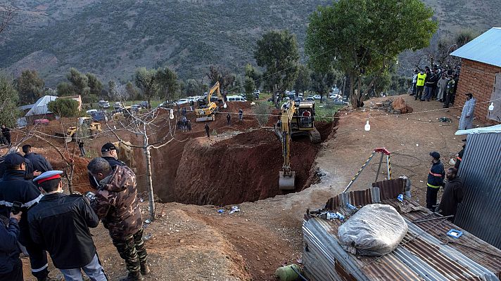 El rescate de un niño de cinco años de un pozo tiene en vilo a Marruecos