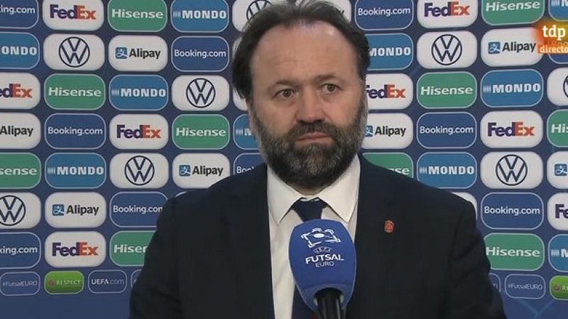 Europeo de Fútbol Sala 2022 | Fede Vidal: "Hemos perdido en control en la segunda parte"