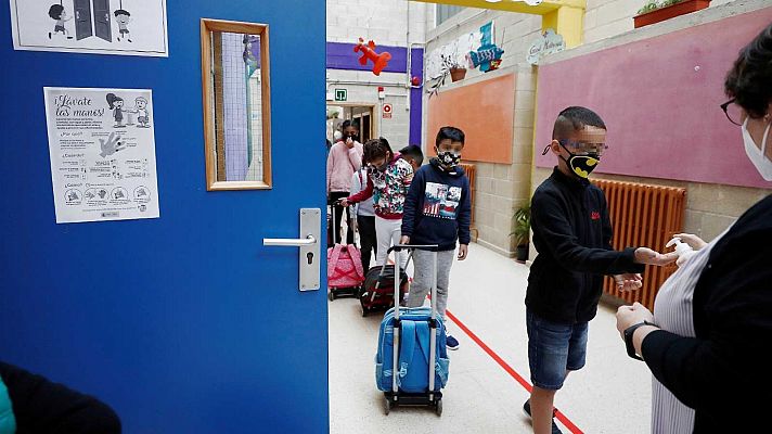 Los coordinadores COVID aplican los protocolos en las escuelas