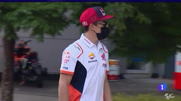 Telediario Fin de Semana - Marc Márquez vuelve en los entrenamientos de Sepang
