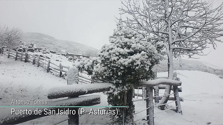 Temperaturas máximas en descenso en gran parte del norte, centro, este peninsulares y Baleares, y en aumento en el suroeste