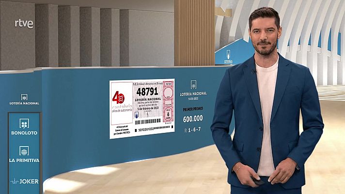 Loterías - Sorteo de la Lotería Nacional del 05/02/2022
