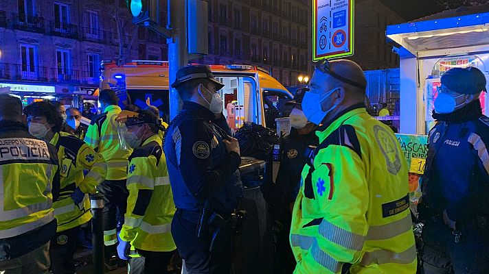 Dos muertos y un herido en varias reyertas en Madrid
