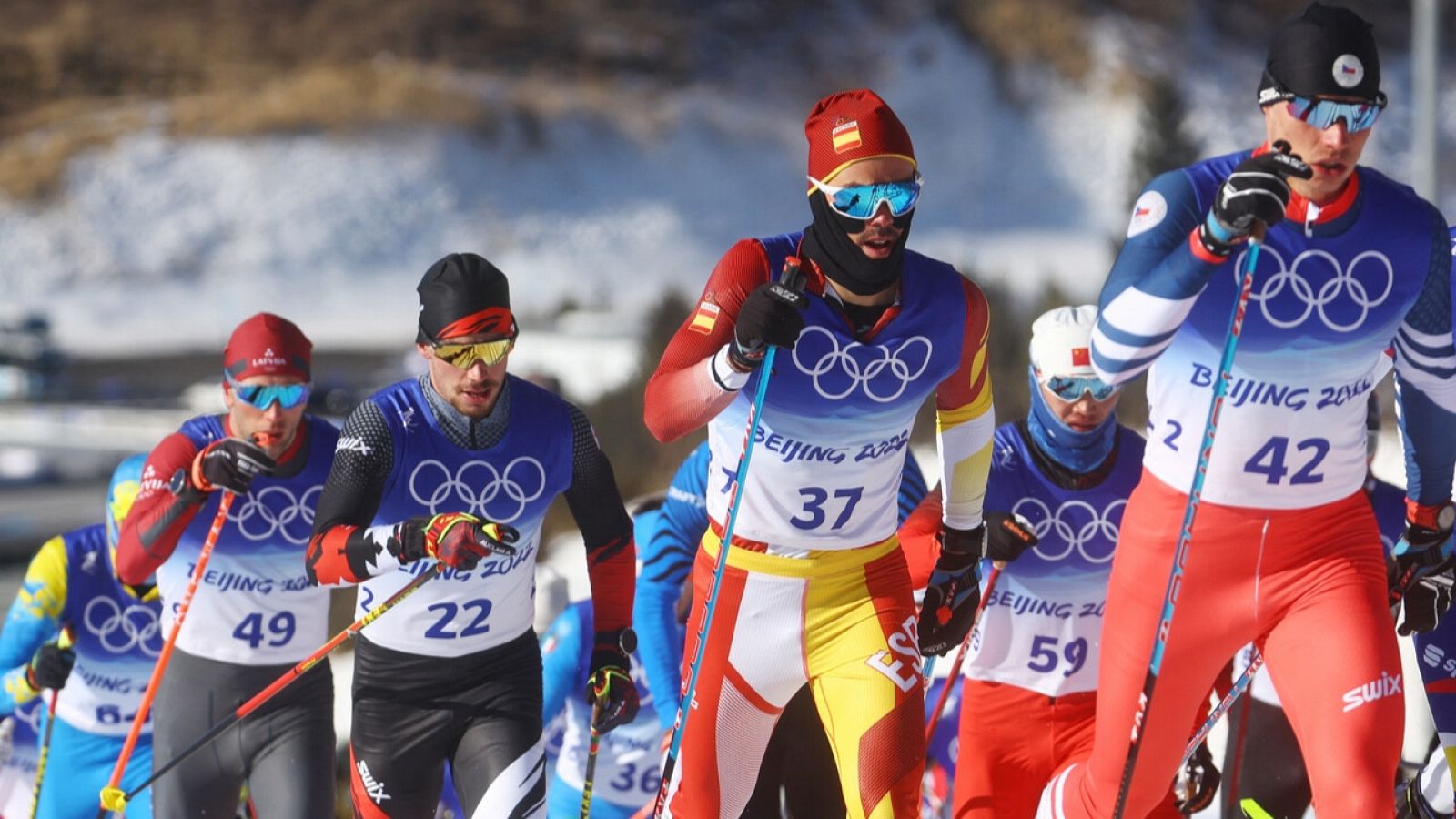 Pekín 2022 | Imanol Rojo roza el 'Top 20' en esquí de fondo