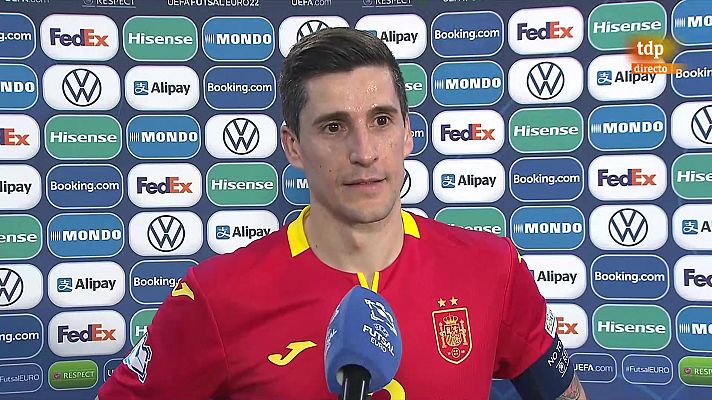 Fútbol Sala - Europeo fútbol sala 2022 | Ortiz: "Ha sido un orgullo"